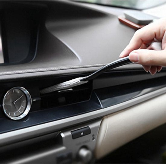 Merkloos TDR 2 stuks luchtroosterborstel auto airco