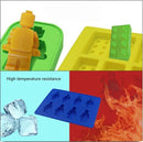 TDR- Brick robot siliconen ijsbakvormset - 5 delig