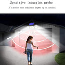 Unikorf Solar Wandlamp: Sensor & afstandsbedr., 226 LED