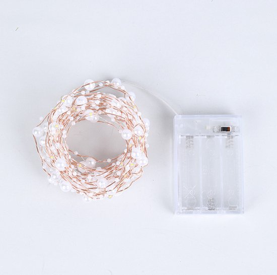 Unikorf Batterijlamp Lichtsnoer 5m | 50 Warm Lichten