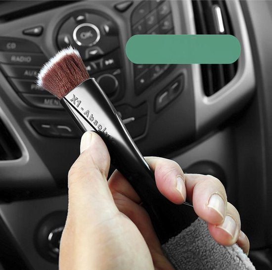 Merkloos TDR 2 stuks luchtroosterborstel auto airco