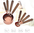 8-delige Maatbeker en Maatlepel Set - Maatcups