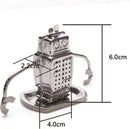 RVS Robot Theezeefje – Herbruikbaar Theeaccessoire