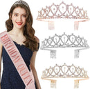 TDR - Verjaardag Sjerp en Tiara - Met text "Birthday  Girl "  rose goud