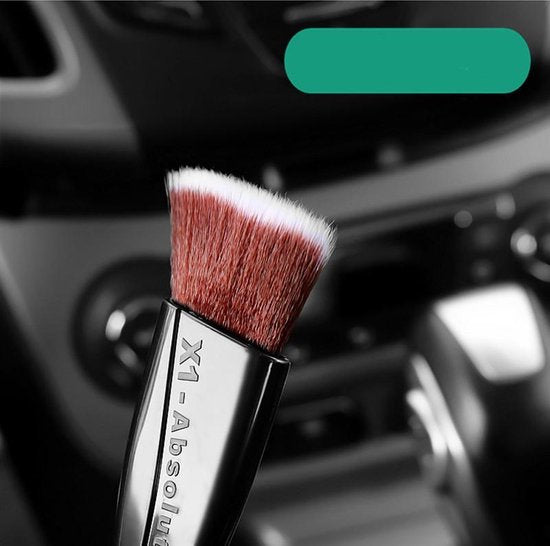 Merkloos TDR 2 stuks luchtroosterborstel auto airco