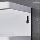 Multifunctioneel Ophangbaar Keukenrek of badrek- multifunctioneel organiser  - Magnetisch - Wit