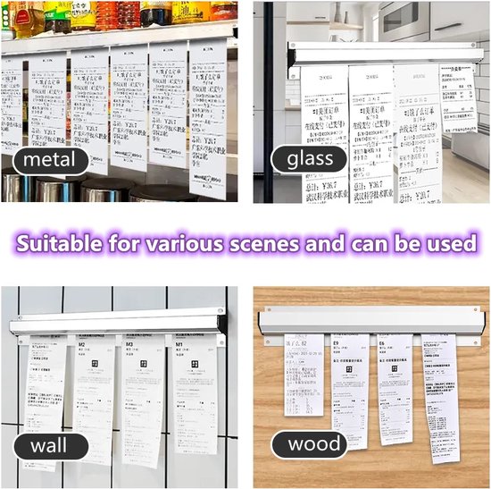 Efficiënte Restaurant Bonnenhouder 60cm - Veelzijdig Ontwerp