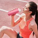 TDR - Outdoor draagbare opvouwbare waterfles roze 600ML