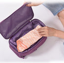 Multifunctionele lingerie/ondergoed tas - paars 27x14,5x12CM