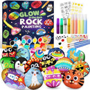 Glow-in-the-Dark Stenen Schilder Set - Creatieve Hobbyset voor Kinderen