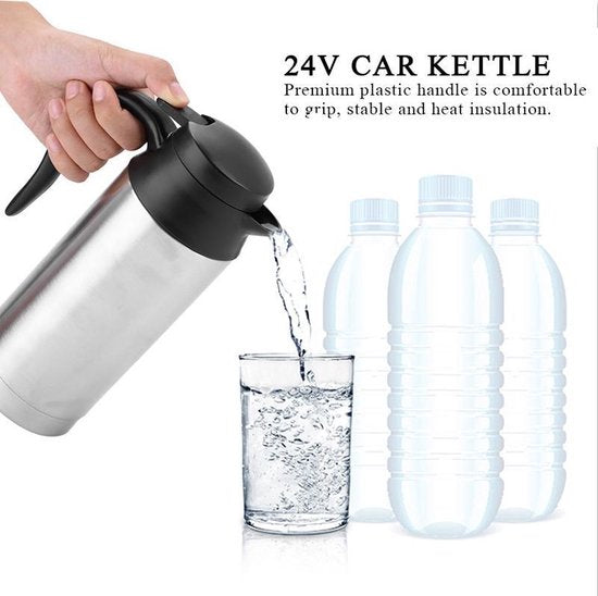 TDR 750 ml 24V auto waterkoker roestvrij staal
