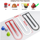 Koffiecapsules Opbergrek - Geschikt voor 12 Capsules Wit