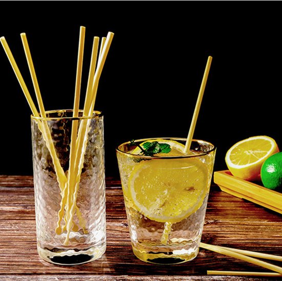 3x100 stuks Natuurlijke en Biologisch Afbreekbare Tarwestro