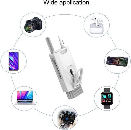 8 in 1 Schoonmaak Kit-Cleaning kit-reinigen set voor laptops,tablets ,telefoons, schermen en oortelefoons