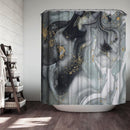 Waterdicht Marmer Douchegordijn 180x200CM - UniKorf.nl