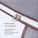 Set 4 Opbergtassen Oxford 62L - kleding/dekbed - grijs