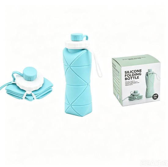 Outdoor draagbare opvouwbare waterfles 800ML