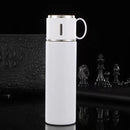 TDR - Thermosfles - RVS - grote capaciteit - 580 ml  wit