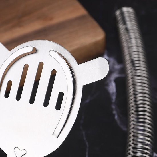 12-delige cocktailshaker set - RVS