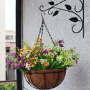 2 stuks De Metalen Hangende Plantenstandaard voor Creatieve Groene Ruimtes- Elegant Design en Duurzaamheid in één 21*29,5cm
