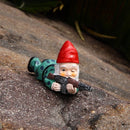 3delige Set Gedetailleerde Militaire Gevechtstuinkabouters i