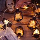 Kampeer LED olielamp sfeerverlichting 3m 20 lampjes USB/bat