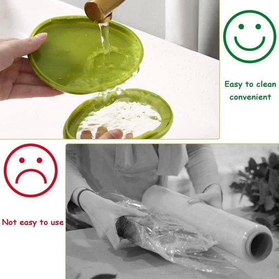 Unikorf Keramische Vershouddozen met Rekbaar Deksel - Set va