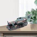 Realistische Gevechtsvliegtuigen voor Aquariumdecoratie