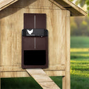 Automatisch Kippenluik op batterijen met sensor