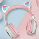 TDR Draadloze Bluetooth Over-Ear Koptelefoon Kinderen - Roze