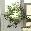 Luxe Roze Bloemen Slinger - Bruiloft Decoratie