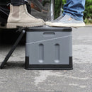 Opvouwbaar toilet- Camping Toilet -grijs (inclusief 12 sets