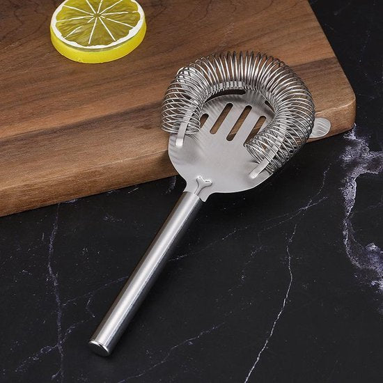 12-delige cocktailshaker set - RVS