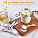 Unikorf 9-delige RVS maatlepels - diverse maten