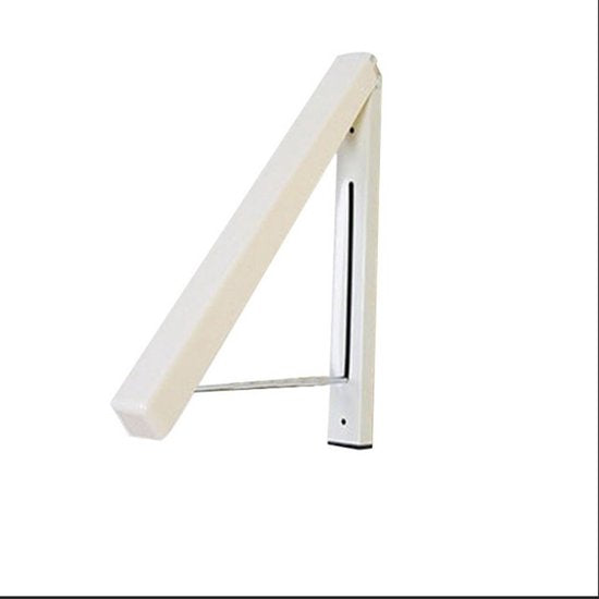 Merkloos inklapbaar kledingrek 31cm wit