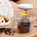 Automatische Roerbeker 400 ml – USB-oplaadbaar – Wit