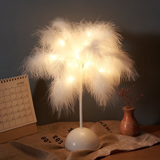 Luxe LED Veren Tafellamp - Warm Wit Licht
