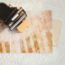 Grote 3D wenskaart piano, incl. envelop voor muziekfans