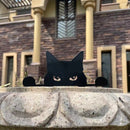 Unikorf 2-delige katten decoratie 22x18 & 22x12 zwart