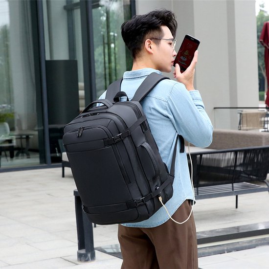 Multifunctionele laptoptas tot 15,6 inch - waterafstotend, U