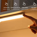 Xtraworks - LED Kastverlichting met bewegingssensor- Keukenverlichting onderbouw zilver (wit licht)-USB oplaadbaar- 30CM