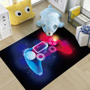 Gamecontroller Tapijt - Stijlvolle Laagpolige Vloerkleed Upgrade voor je Game- en Entertainmentruimte-Voor Extra Comfort en Gaming Plezier120x160CM