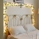 LED lichtsnoer 10m met 100 lampjes - Groene bladwijnstok