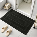 Absorberende Badmat 40x60cm Zwart - Antislip, Extra Dik