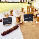 20stuks 10x7.5CM Stijlvolle Mini Tafel Krijtborden met Verwijderbare Stands- Creatieve veelzijdigheid voor thuis, kantoor en evenementen 10x7.5CM