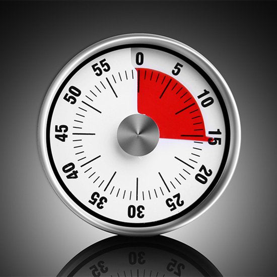 Unikorf RVS Kookwekker & Kindertimer, magnetisch, tot 59 min