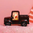 Betoverende Retro Auto LED Kerst Verlichting - Sfeervolle Verlichting voor de Feestdagen16*7.2*11cm-donkerbruin