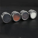 Roestvrijstale Magnetisch Kruidenrek met 9 kruidenpotjes-kru