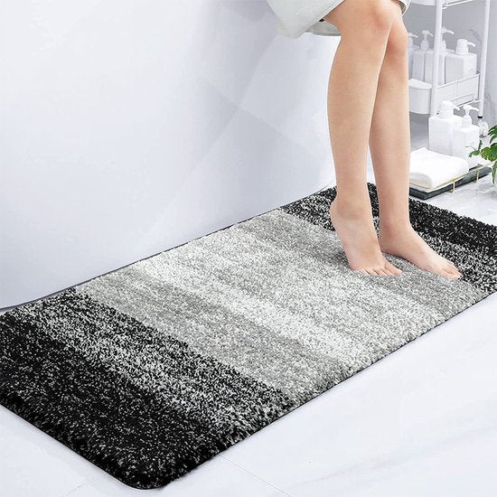 Luxe Antislip Badkamermat Zwart 51x76cm - Ultiem Comfort