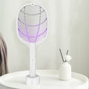 2 in 1 Elektrisch Oplaadbare vliegen / muggenmepper - UV-lamp - USB Oplaadbaar-hoogte 43.2cm